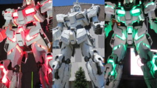 お台場 実物大ユニコーンガンダム立像