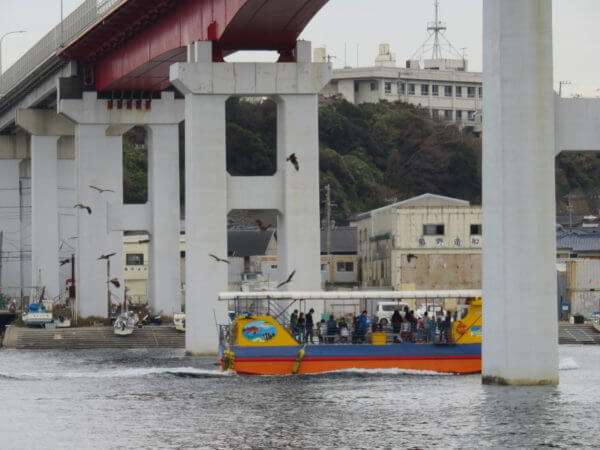 水中観光船 にじいろさかな号