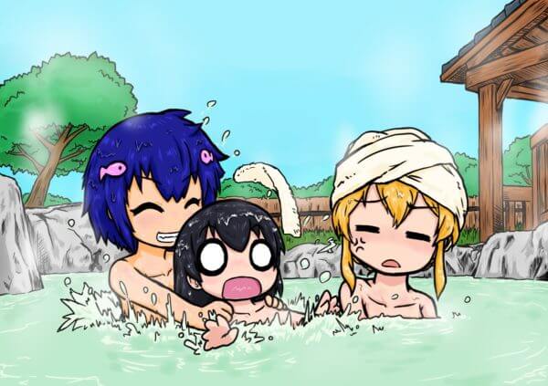 温泉イラスト