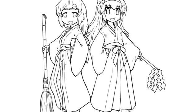 巫女コンビ